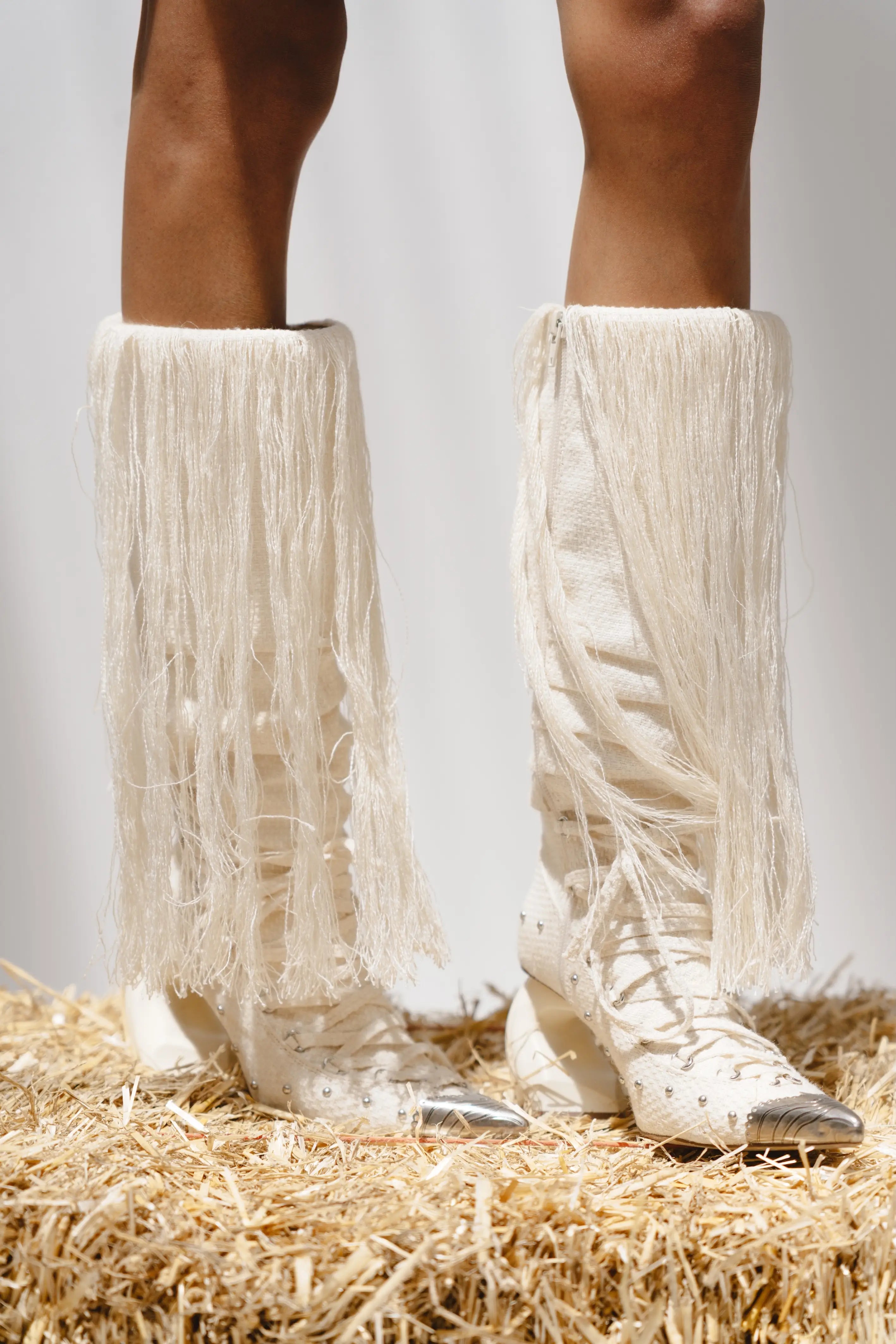 Raffia Boot