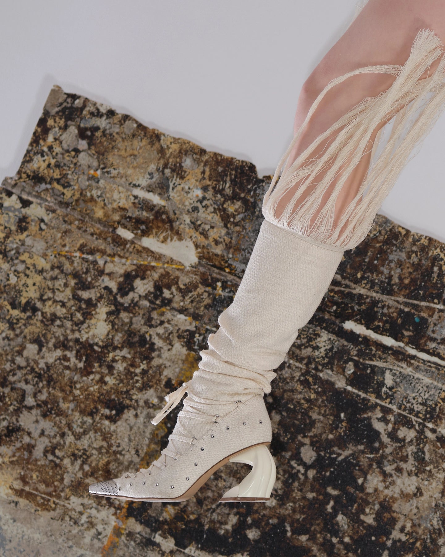 Raffia Boot