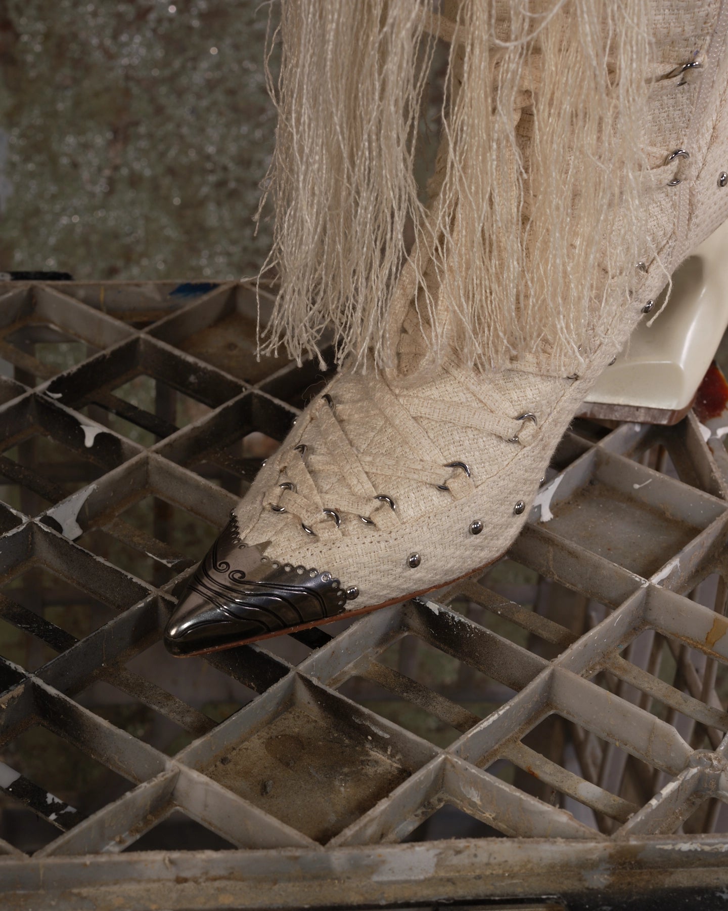 Raffia Boot