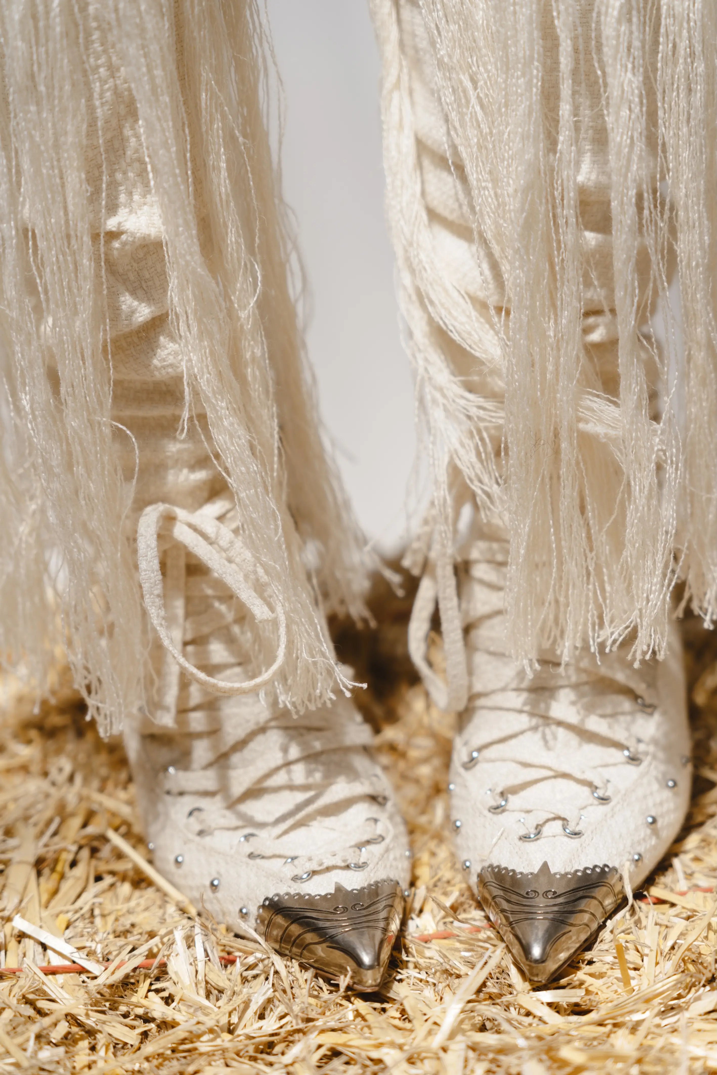 Raffia Boot