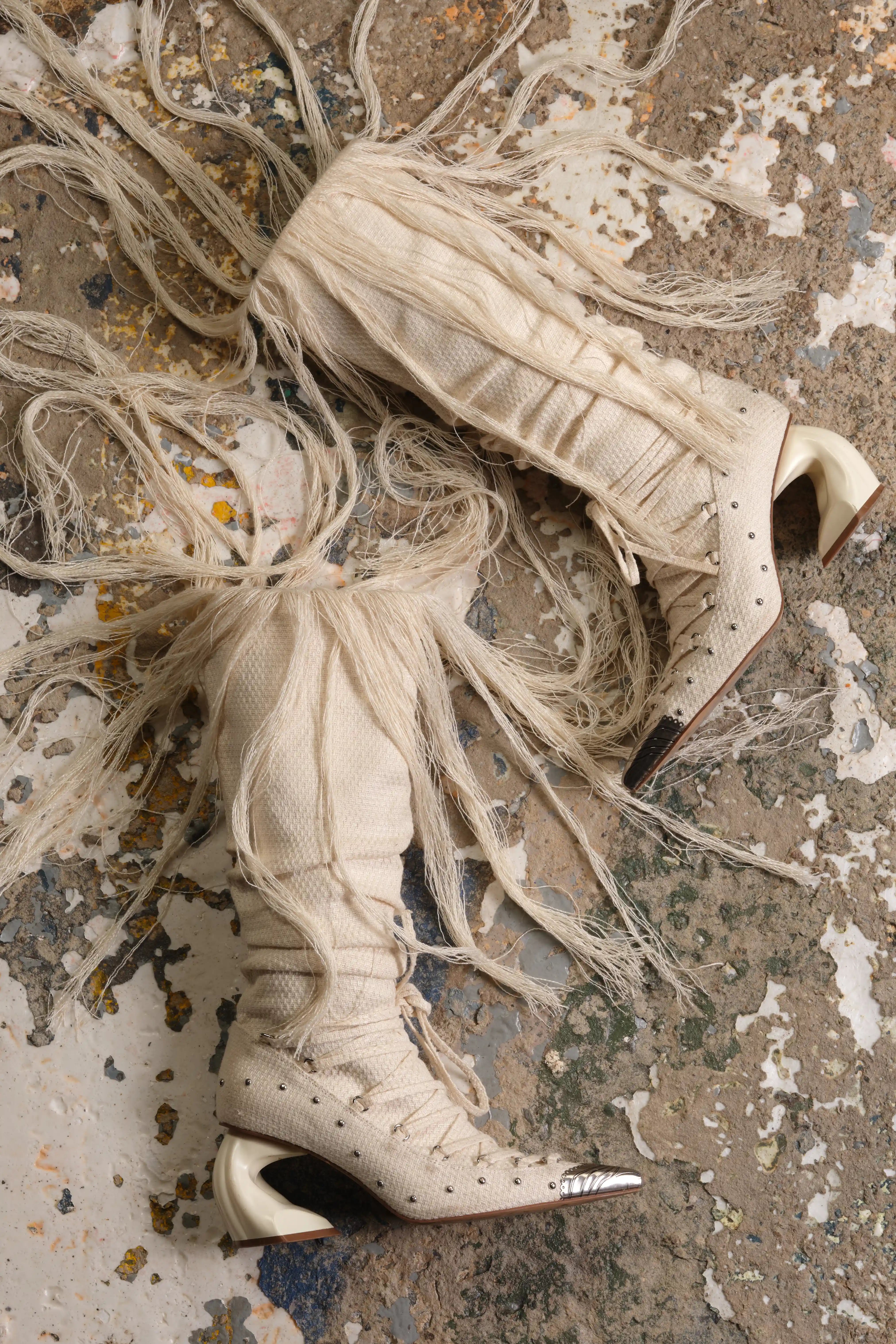 Raffia Boot